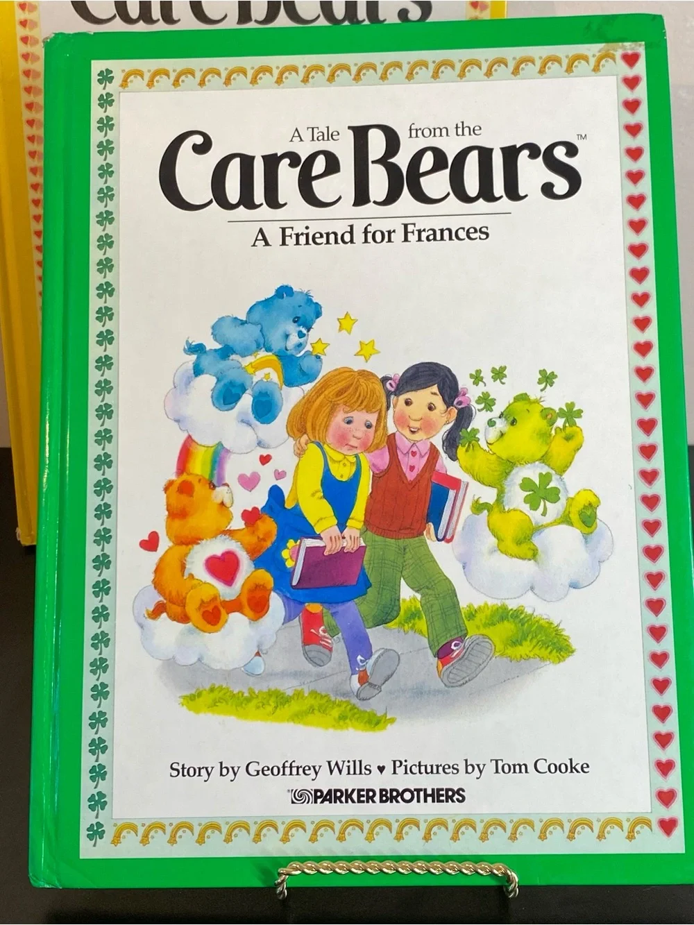 Vintage Care Bears Book Lot 1983 Parker Brothers Hardcovers & Christmas Surprise